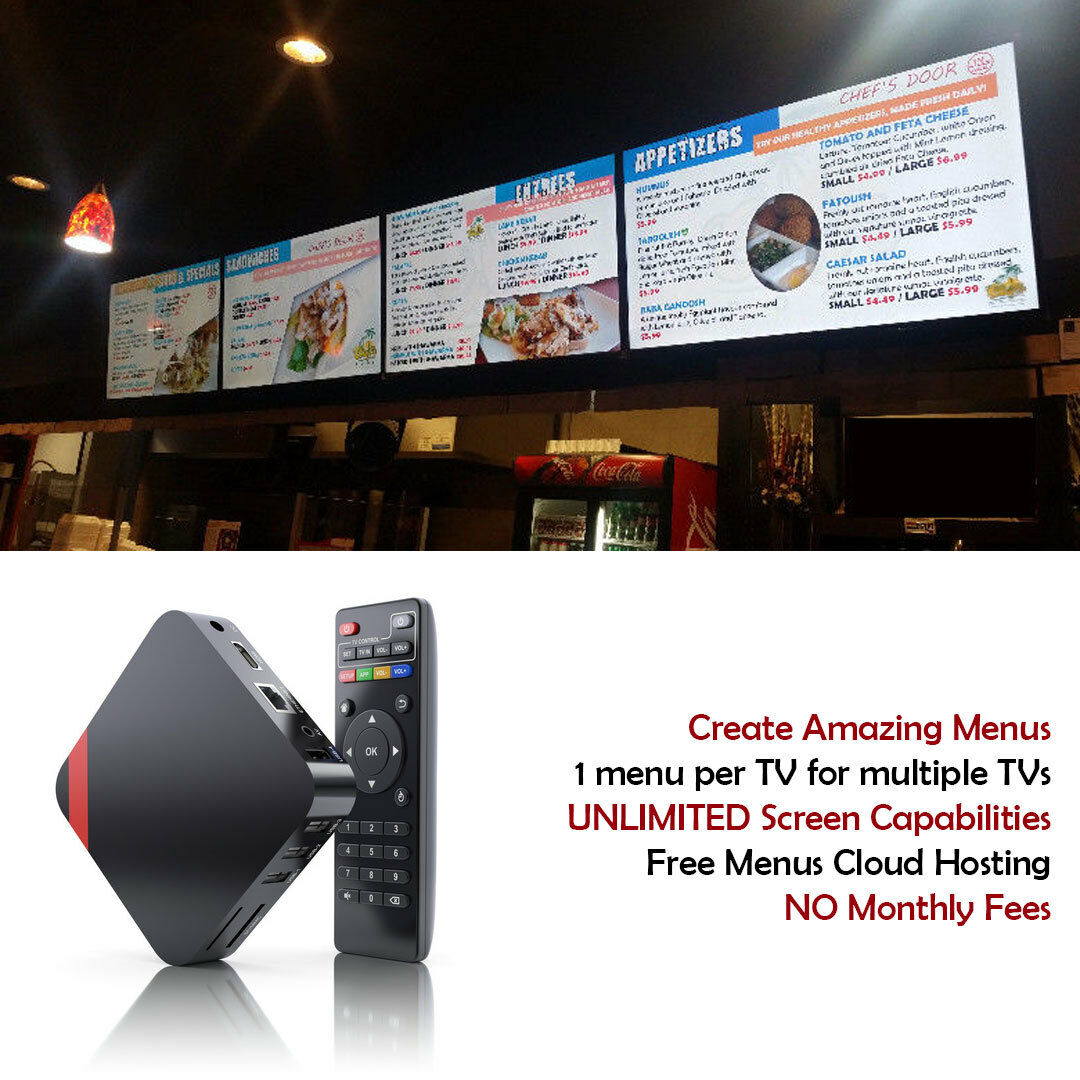 Digital Signage Players With Free Signage Cms Software