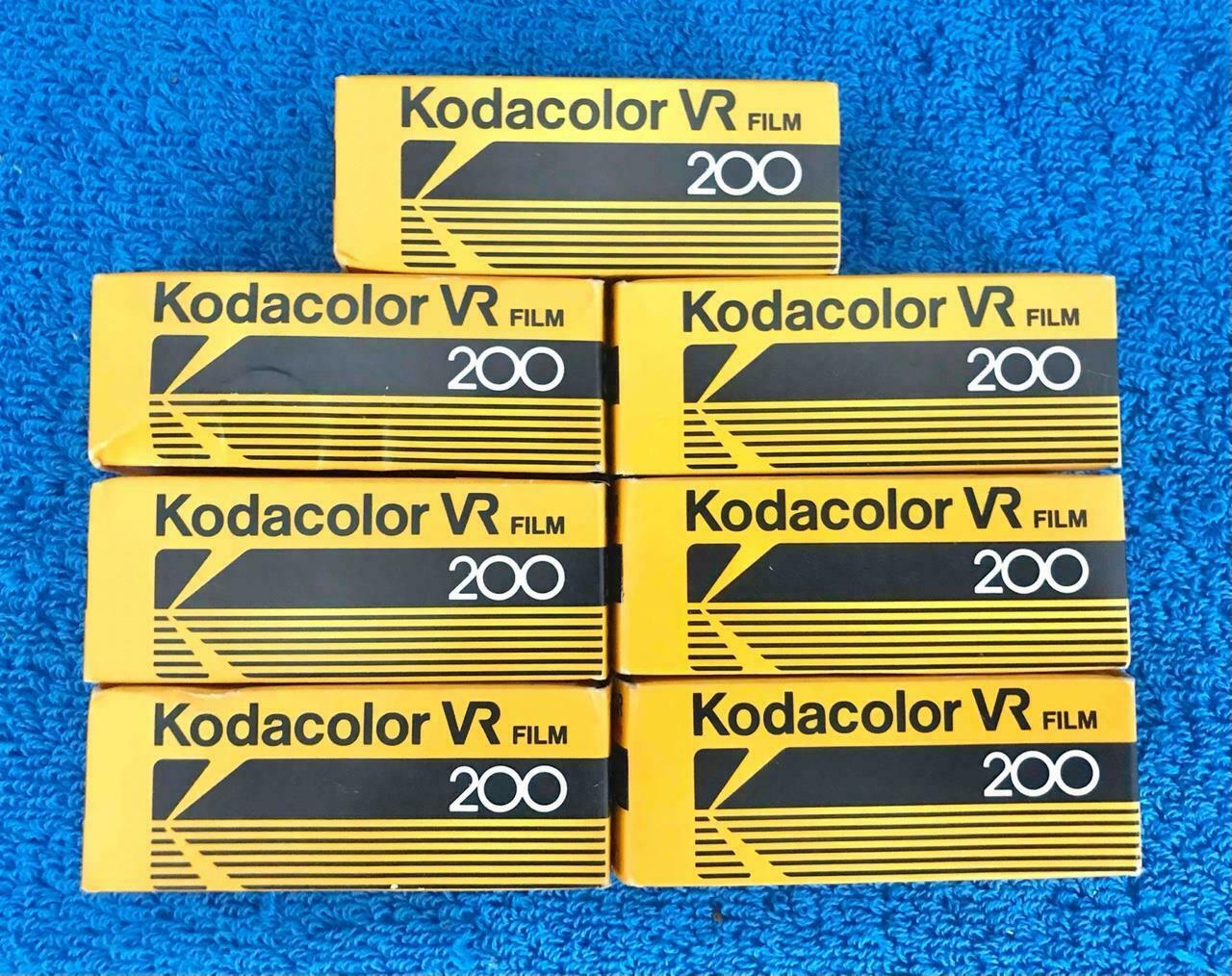 7 - Kodak Kodacolor Vr Film 200 Cl 620 Sealed 8,12, Or 16 Exposures Exp 1988